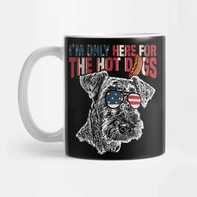 Airedale Terrier Shirt Funny 4th of July by Madfido